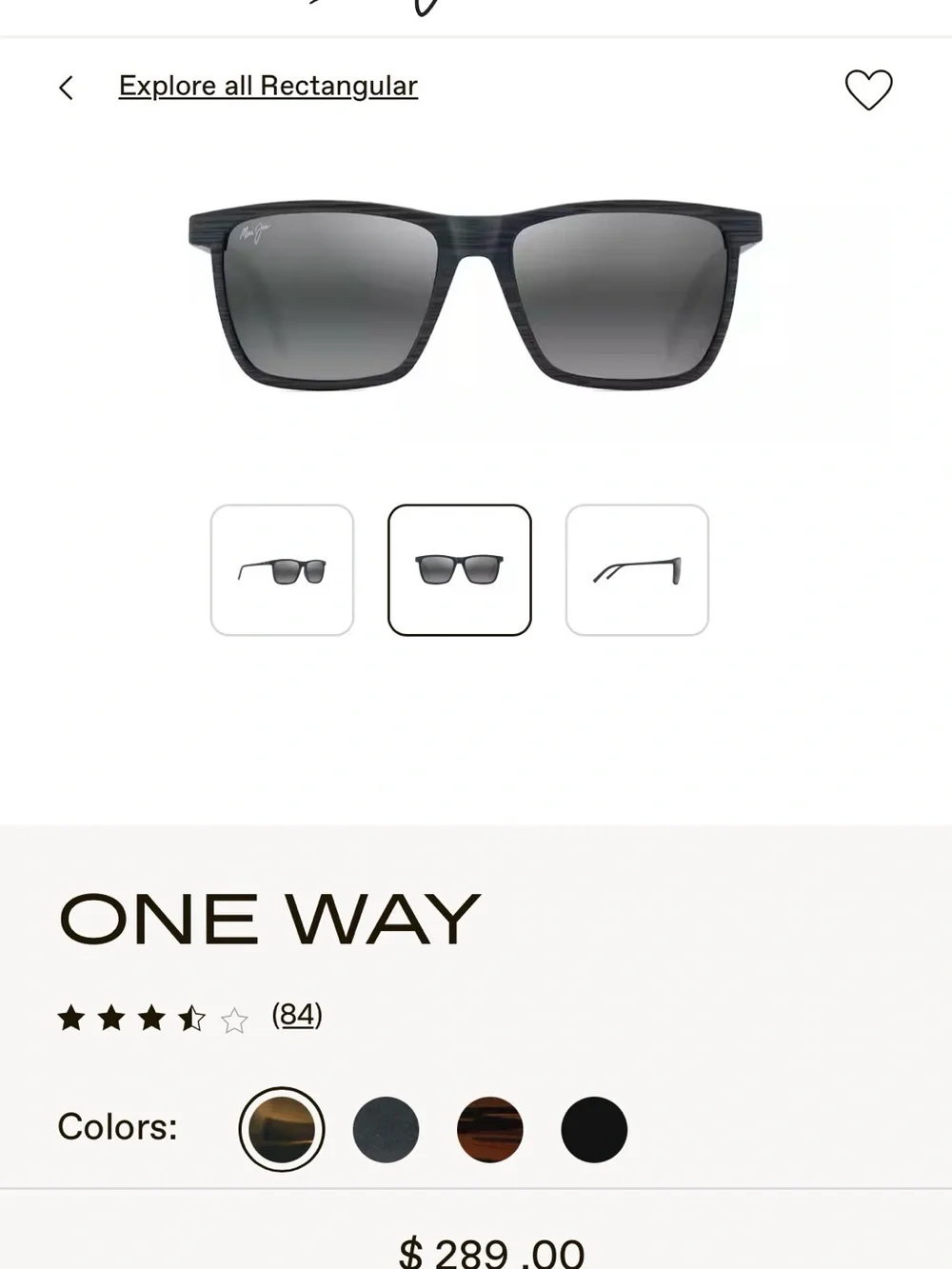 Maui Jim One Way polarized sunglasses